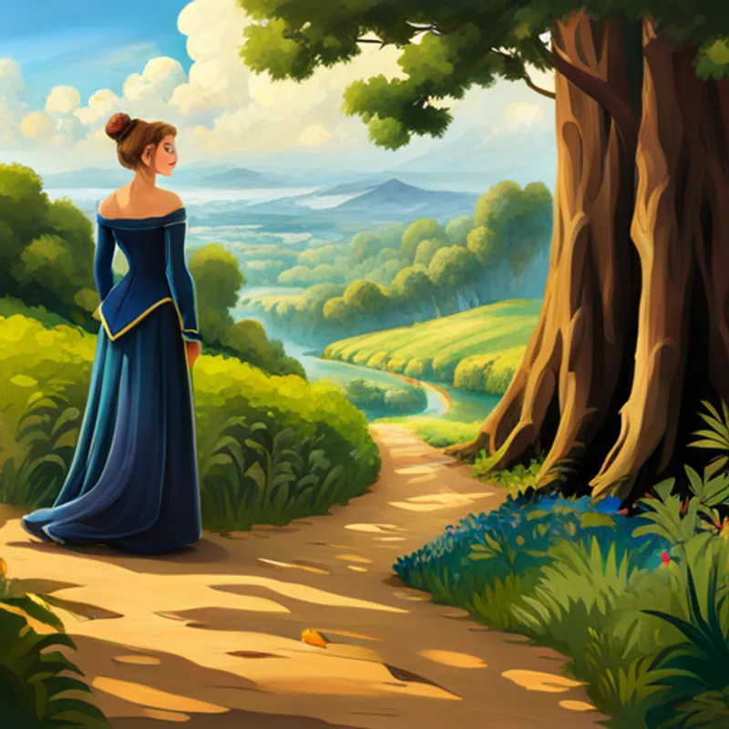 Prinzessin trainiert und sammelt mutige Freunde