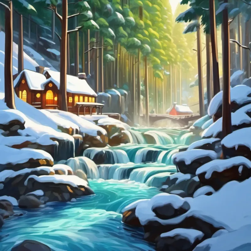 Journey to the Sparkling Falls.