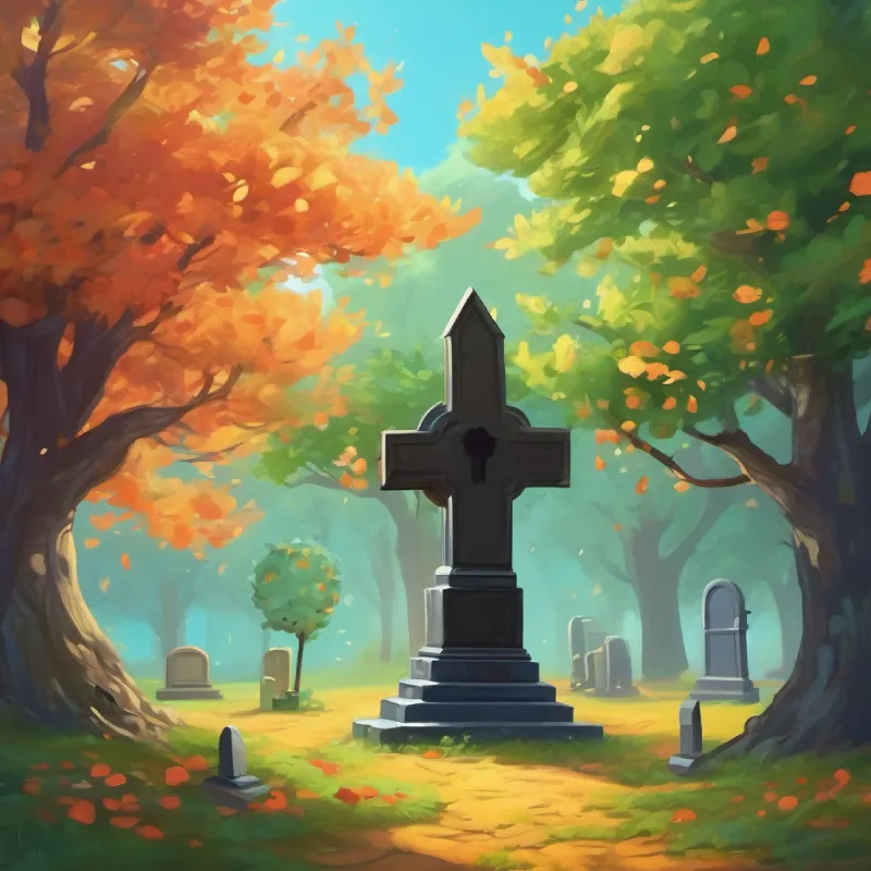 Grave meets a tree that gives him leaves for party hats.
