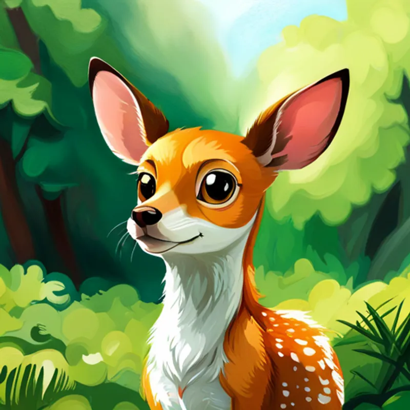 Fawn feeling confident and determined