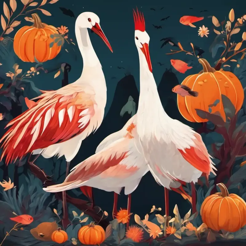 Las salinas vuelven a ser seguras y hermosas gracias a Cigüeña alta con plumas blancas y patas rosadas y los Diversos animales como flamencos, aves y otros peces. Todos prometen cuidar el hábitat y proteger a los Diversos animales como flamencos, aves y otros peces en peligro de extinción.
