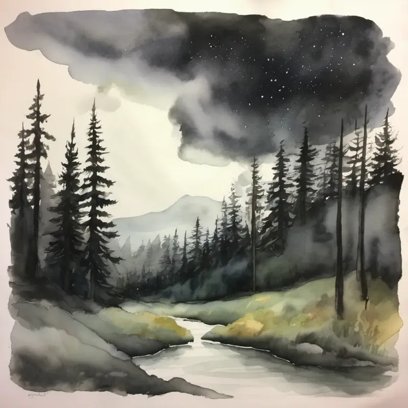A dark cloud threatens to dim the forest's joy.