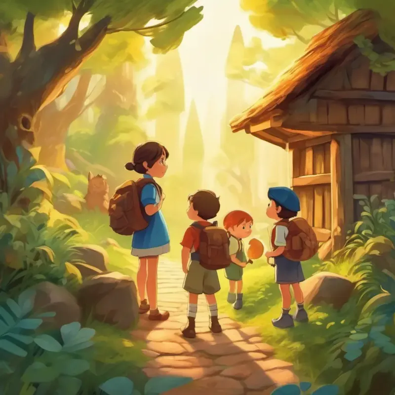 Gathered for a story, children focused on an adventure story.