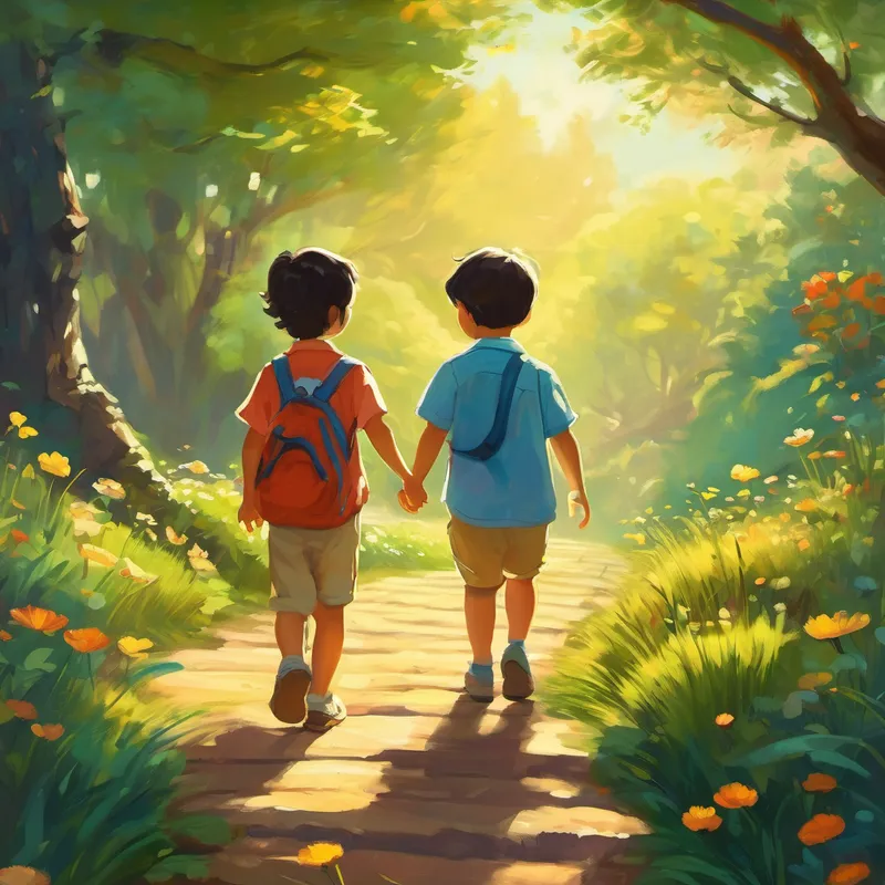 In the land of Life Span, they ventured with glee,
Curious souls, eager to learn and be free,
From infancy to childhood, they roamed hand in hand,
Discovering the world, its wonders so grand. First came the days of infancy, oh so tender,
Learning to crawl, their steps, sweet and slender,
Smiling, cooing, discovering each new sensation,
Friendship bloomed amid love and adoration.