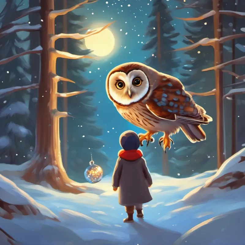 Meeting a tiny owl, first encounter.