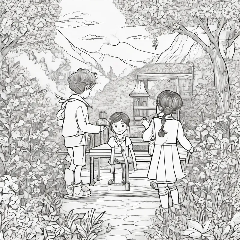 In science lab, they used a magnifying glass,
Exploring wonders of the world with class.
They marveled at nature's secrets untold,
Feeling confident, wise, and bold. On the playground, friendships bloomed,
Like flowers in spring, they brightly loomed.
They laughed, they played, they shared their dreams,
Confidently dancing through life's streams.