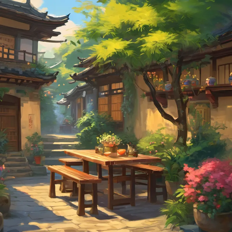 故事发生在一个明亮照耀下的城市,市区的街道上灯火通明,熙熙攘攘的人群正忙碌着
