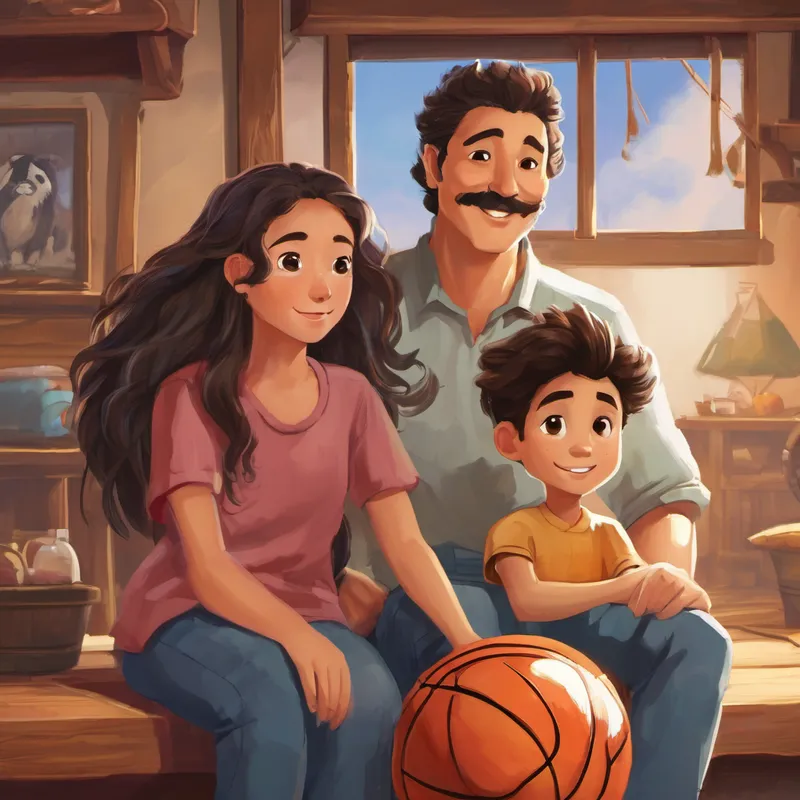 And so, the adventure of Darryl's hair came to an end. But the memories and the love shared between Darryl and his children would always remain. They learned that appearances may change, but what truly matters is the love and bond they have as a family.
From that day forward, Darryl and his children cherished their time together, playing basketball, trying new things, and creating beautiful memories. And every now and then, they would look at old pictures, reminiscing about the incredible hair adventure they had with their loving dad.