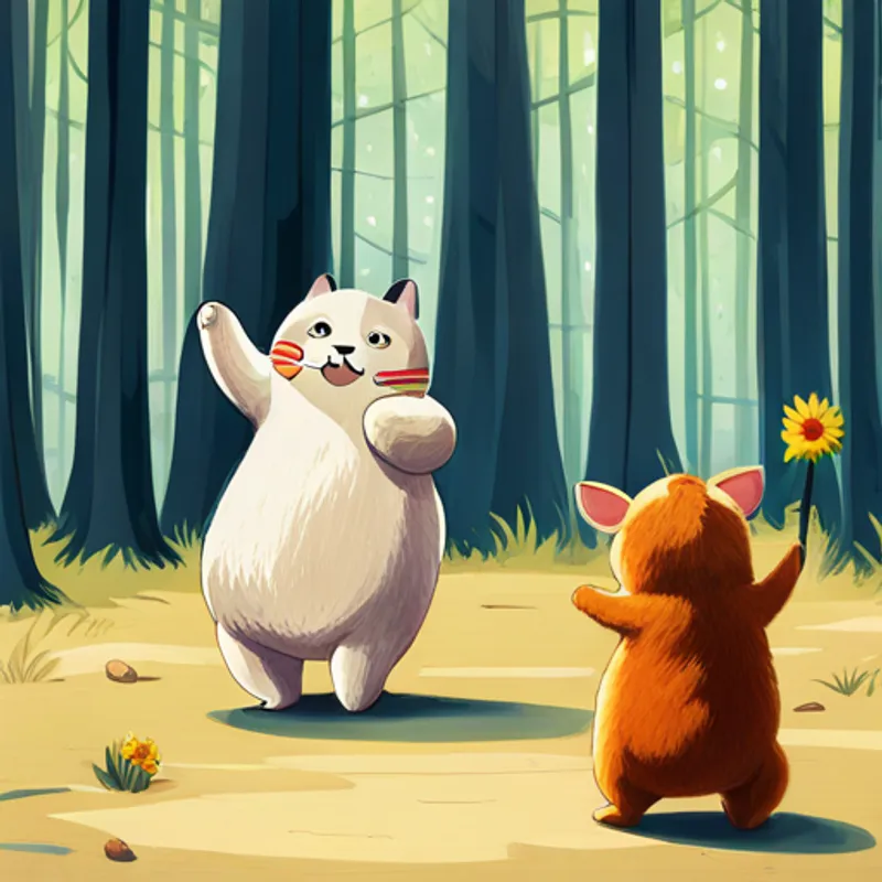 Other animals watching Jiya dance