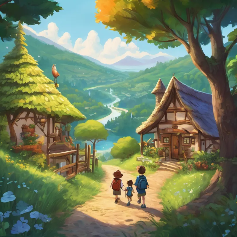 From that day forward, Alex and Ben, along with Cee, embarked on many more adventures in Alphabetia. They solved puzzles using the power of words, helped the villagers with their alphabet problems, and continued to explore the magical wonders of their enchanted village. Their friendship grew stronger with each passing day, and they discovered that the ABCs were not just a way to learn words but also a way to connect with others. They realized that when friends come together, amazing things can happen, and they promised to always support and care for one another.