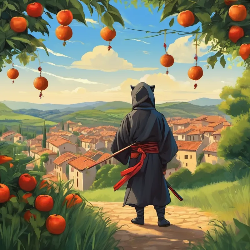 Il était une fois, dans un petit village en Espagne, vivait un jeune garçon appelé Miguel. Miguel était passionné par deux choses dans la vie : être un ninja et être un toréador. Pendant la journée, il s'entraînait dur pour améliorer ses compétences en arts martiaux et pendant la nuit, il rêvait de dompter des taureaux avec grâce et courage.
Un jour, Miguel réalisa qu'il ne voulait pas blesser les taureaux en torturant. Il voulait montrer au monde qu'il pouvait être un toréador sans faire de mal aux animaux. Et c'est ainsi que le Ninja toréador est né !