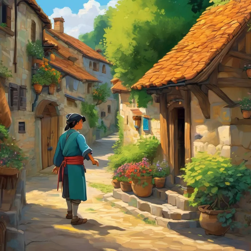Le jour de la grande fête du village, Miguel eut enfin l'occasion de montrer ses compétences exceptionnelles à tous. Les gens avaient hâte de voir le jeune toréador à l'œuvre. Mais Miguel avait un plan secret. Il avait installé des hologrammes pour distraire les taureaux et donné des ordres spéciaux pour qu'aucun picador ne blesse les animaux.
Quand le moment est venu, Miguel s'est habillé en tenue de tauromachie colorée et est entré dans l'arène, en utilisant ses mouvements de ninja pour esquiver les attaques des taureaux. Il était si agile et si rapide que les gens étaient émerveillés par son habileté.