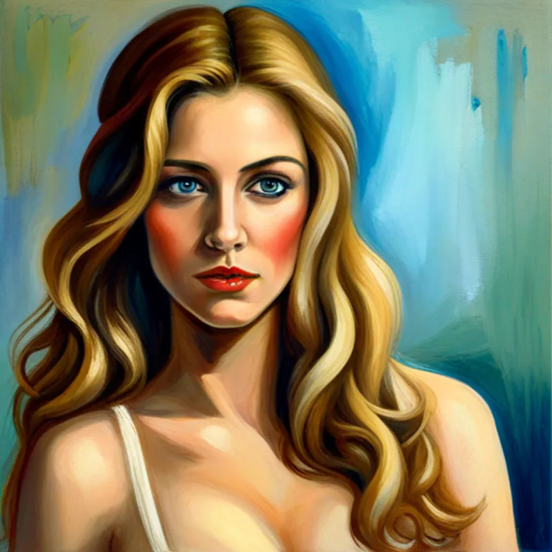 Sara: ojos azules, cabello rubio, vestido elegante y Ana: ojos marrones, cabello oscuro, ropa sencilla felices descubriendo un cofre del tesoro