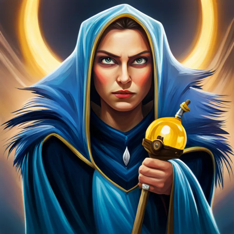 The wicked sorceress sends minions to steal the crystal