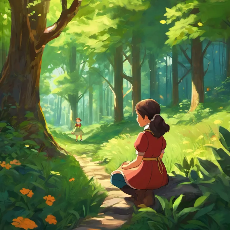 Once upon a time in the small town of Greenfield, there lived a brave and determined 10-year-old girl named Clara. Clara loved spending time in the beautiful forest just outside of their town. The forest was home to many animals, birds, and magnificent trees. It was a magical place where Clara felt a deep connection with nature.