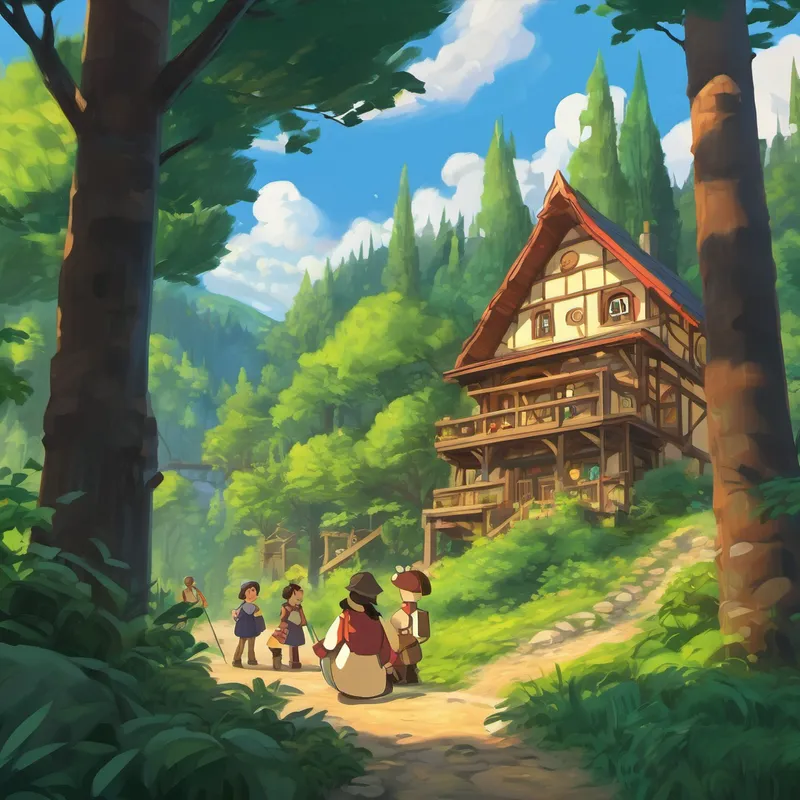 After a long and intense discussion, the construction company finally agreed to abandon their plans of cutting down the forest. Clara's determination had won over their hearts. The town celebrated Clara's victory, organizing a grand party in her honor. Clara became a local hero and the forest was saved.