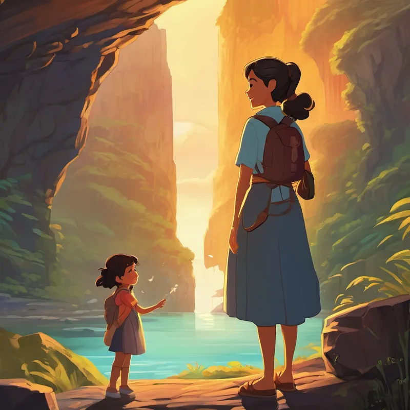 But Ellora knew that accidents happened sometimes, and she was determined not to let it ruin her joyful spirit. She bravely decided to tell her mom about what had happened, knowing that her mother would understand and help her. After all, even the bravest explorers have little mishaps now and then! So, with a smile on her face and the island adventure fresh in her mind, Ellora embraced the new day, ready to turn her dreams into reality and continue exploring the wonders that awaited her, both in her imagination and in the world around her. And she knew that no matter what challenges she may encounter, her bright and happy personality would guide her through it all. The end.