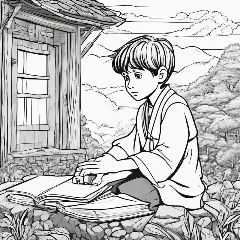 Imandar forgiving Poor boy with innocent eyes, learning from his mistakes, teaching about honesty