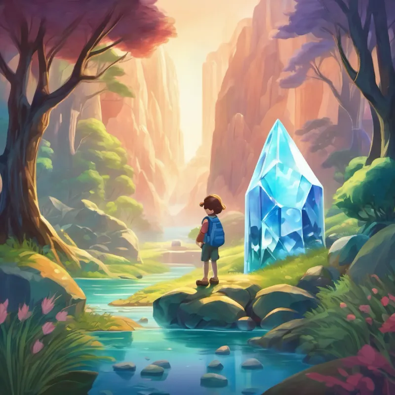 Discovery of the crystal and learning the mystery