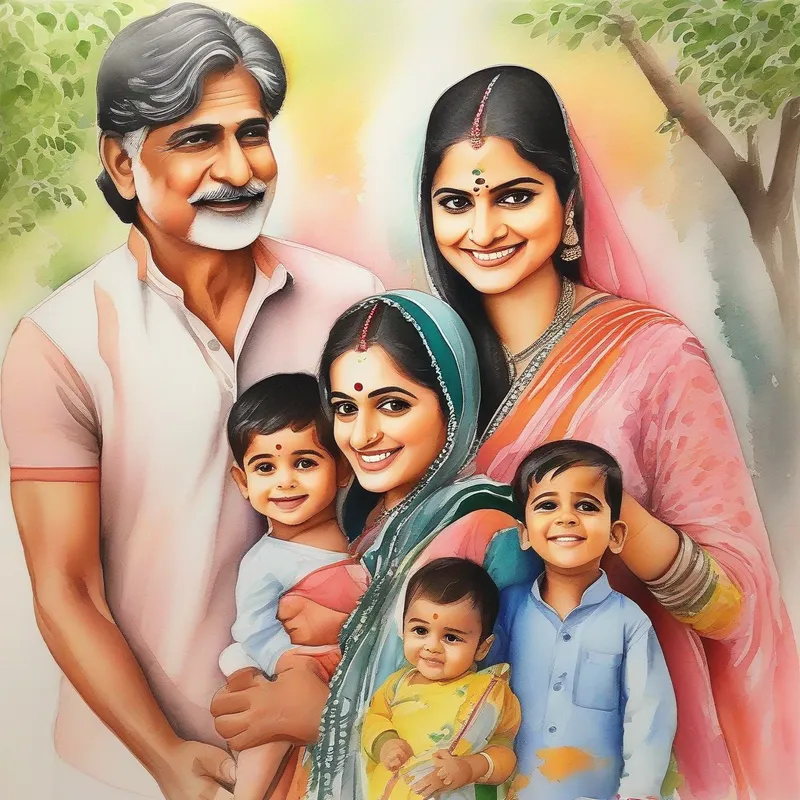 Purane kapde aur dukhi chehra ki family ne pyaar se uska chehra sajaya!