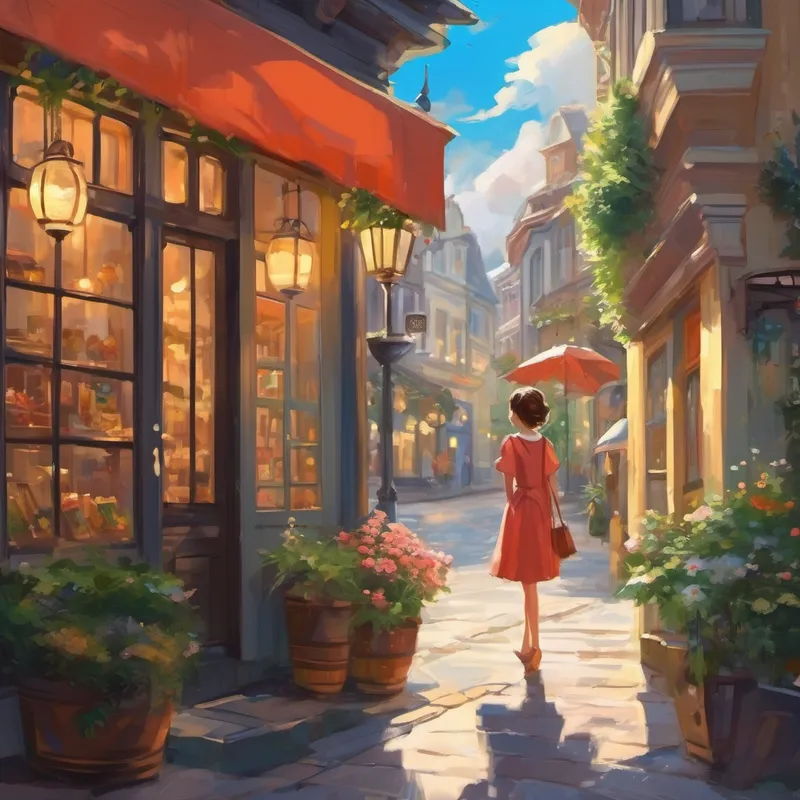 Then she stepped into a boutique close by,
Where dresses shimmered, reaching the sky,
But none seemed to fit her small frame,
"Oh dear!" she sighed, feeling a bit ashamed. But Lily was persistent, her hopes still high,
She wouldn't give up, she wouldn't sigh,
She dashed into a shop just down the street,
Hoping this time her search would be sweet.