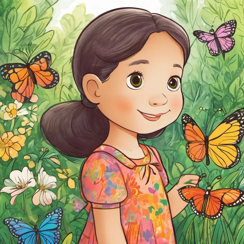 Once upon a time, in a lush and colorful garden, there lived a little butterfly named Bella. Bella was only five days old but was eager to explore and learn about the world around her. But there was one thing that worried Bella. She often heard other butterflies and insects in the garden talking about some mysterious creatures called "sight words." Bella wondered what they were and why they were so important.
