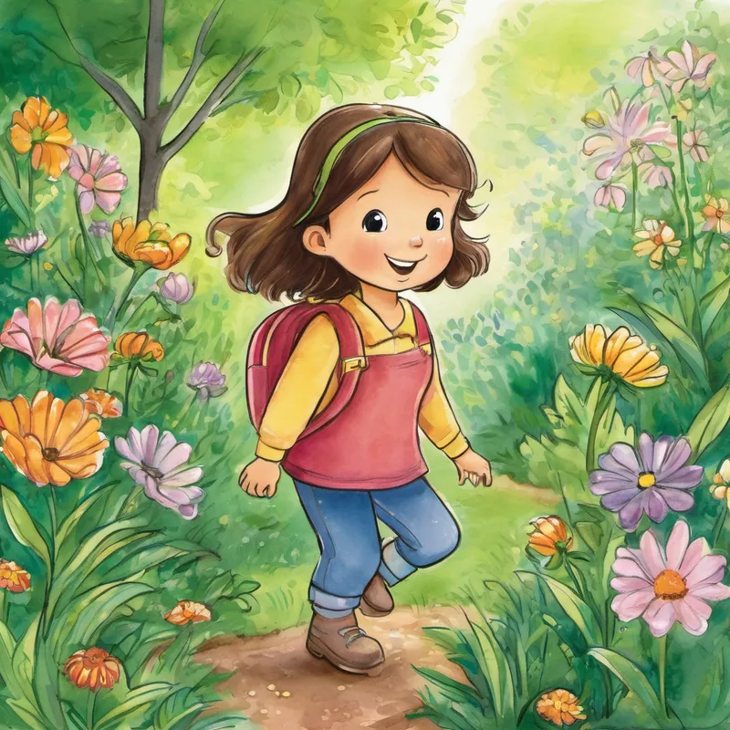 Bella's eyes shimmered with excitement. She was determined to become the best sight word learner in the garden. Lily, seeing Bella's enthusiasm, suggested that they explore the garden and find different sight words together. As they ventured deeper into the garden, Bella saw a sign that said "Welcome." She had seen this word before and exclaimed, "That's a sight word, Lily!"