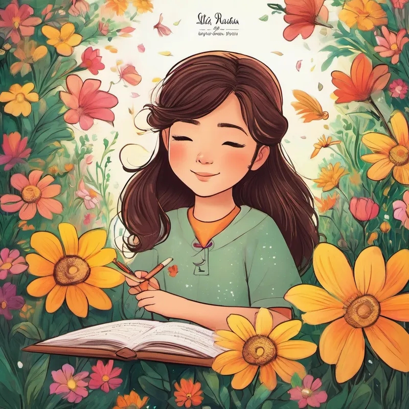 That night, as Bella nestled among the petals of her flower, she closed her eyes with contentment. She couldn't wait for tomorrow's adventures. With Lily's teachings and her newfound confidence, there was no limit to what she could achieve as she fluttered through the pages of exciting tales, helping bring words to life.
