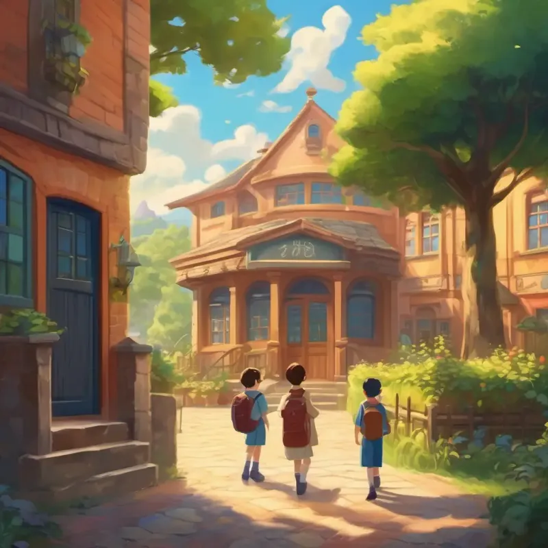 Introduction, school setting, curious kids