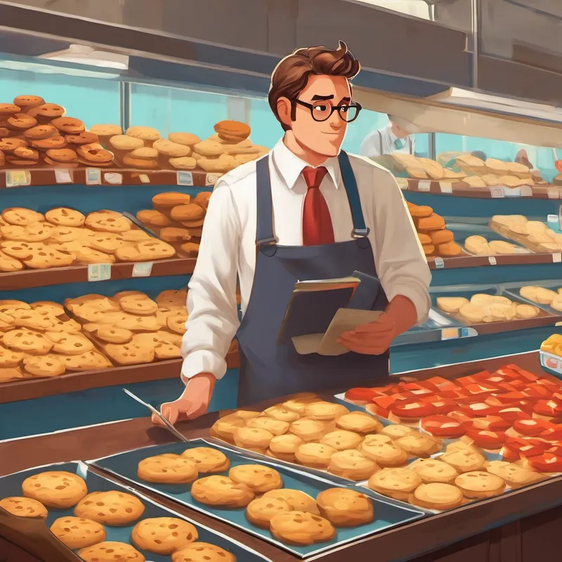 Once upon a time, in a big company, there was a new employee named Charlie. Charlie was a hardworking businessperson who always wanted to impress his boss. One day, his boss gave him a special task: to export the delicious cookies that the company produced to supermarkets in the United States. Charlie didn't know where to start, so he decided to seek help. He went to his school and asked his teacher, but she couldn't provide an answer. He then asked his classmates, who had graduated with him, but they too didn't know what to do.