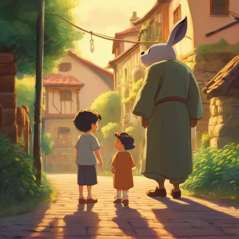 Frank’s first interaction with locals.