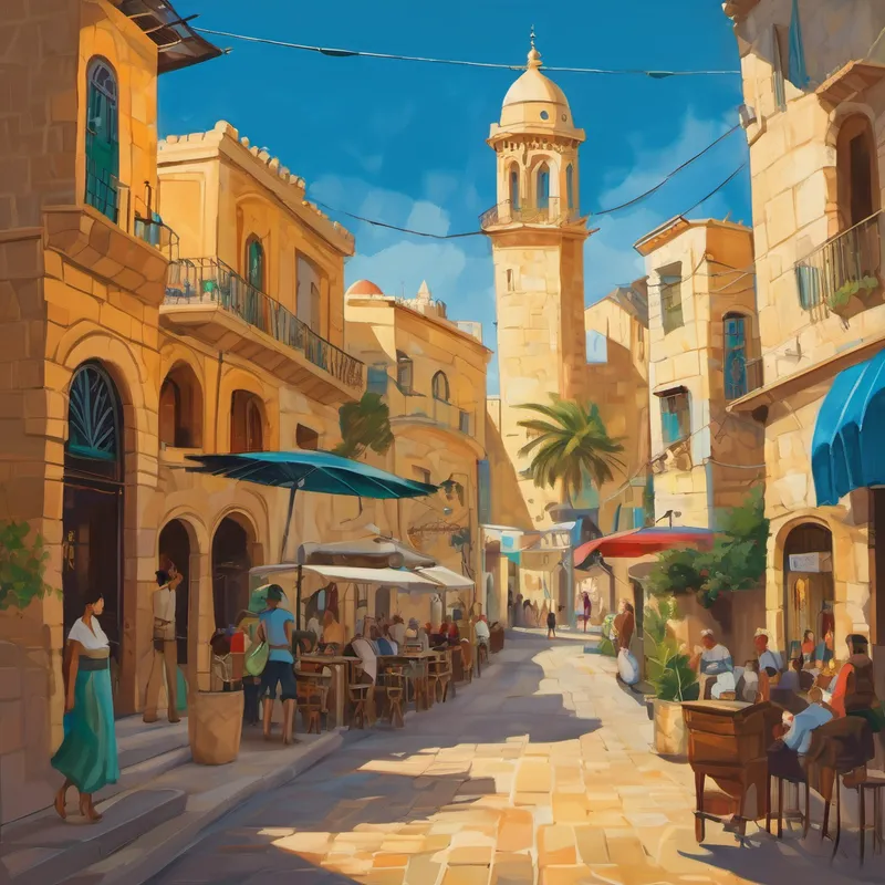 As Arie grew older, his desire for adventure burned even brighter. He moved to the bustling city of Beer Sheva, where he was captivated by the diversity and excitement. He met people from different backgrounds, each with their own stories to tell. Arie listened intently, absorbing every word and learning from their experiences. But Arie's heart yearned for more. He set off on a journey to the city of Rishon Le Tzion, known for its vibrant art scene. Arie discovered a hidden talent for painting and spent hours capturing the beauty of the city on his canvas. His artwork became famous, and people from far and wide admired his creations.