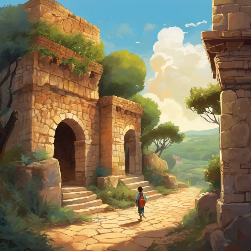 From Rishon Le Tzion, Arie traveled to Nes Tziona, a town teeming with history and ancient ruins. Exploring the ruins, he uncovered a long-lost artifact that carried a powerful message of love and unity. Arie knew he needed to share this message with the world. His next stop was the enchanting town of Shoham, where he encountered kind-hearted fairies and talking animals, who helped him spread the message of the artifact. They taught him the importance of kindness, respect, and taking care of nature.