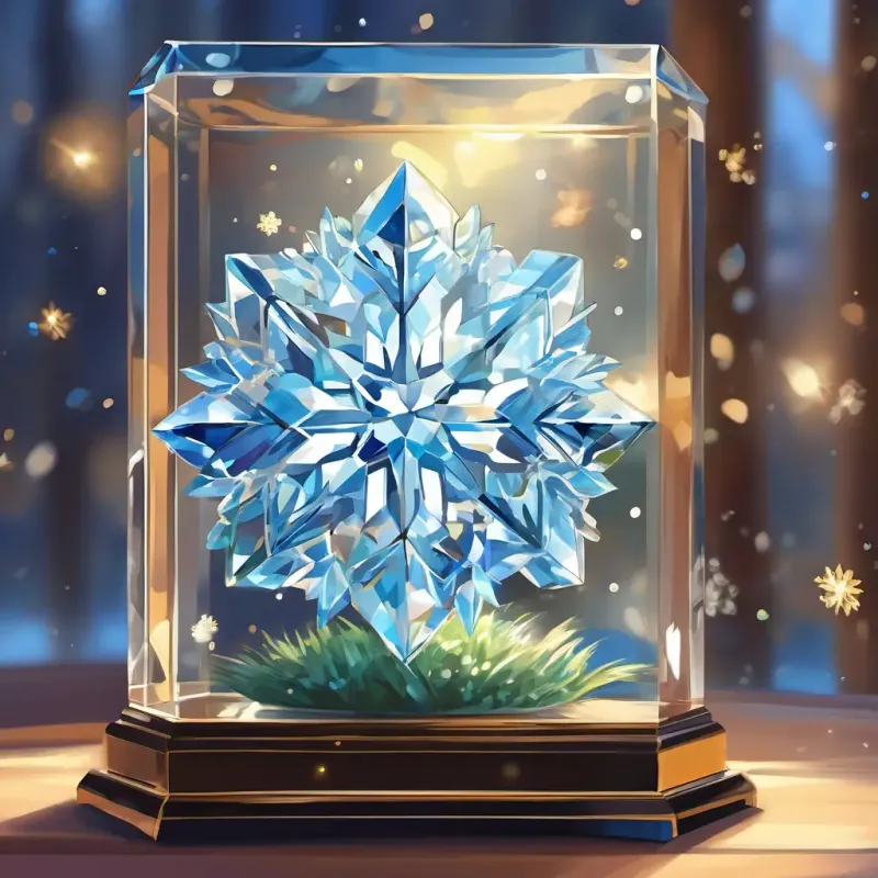 Crystal is a special snowflake that sparkles like a diamond is loved by everyone and protected in a glass case.