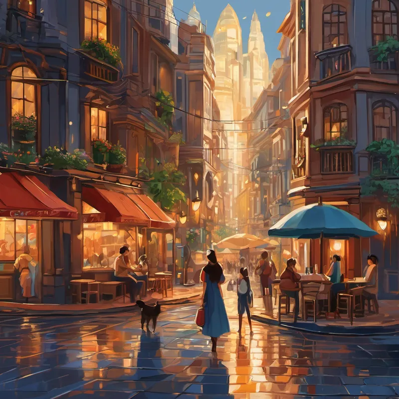 Once upon a time, in a bustling city filled with towering buildings and bustling streets, there lived a mysterious artist named Elena. She had a special gift for capturing emotions on her canvas. One day, feeling inspired by the diverse people around her, Elena decided to create something extraordinary for everyone to see. Under the moonlit sky, Elena tirelessly worked on a public square. With her paintbrush in hand, she painted a giant, magnificent map. But this was no ordinary map; it depicted faces of people from various walks of life, each expressing different emotions.