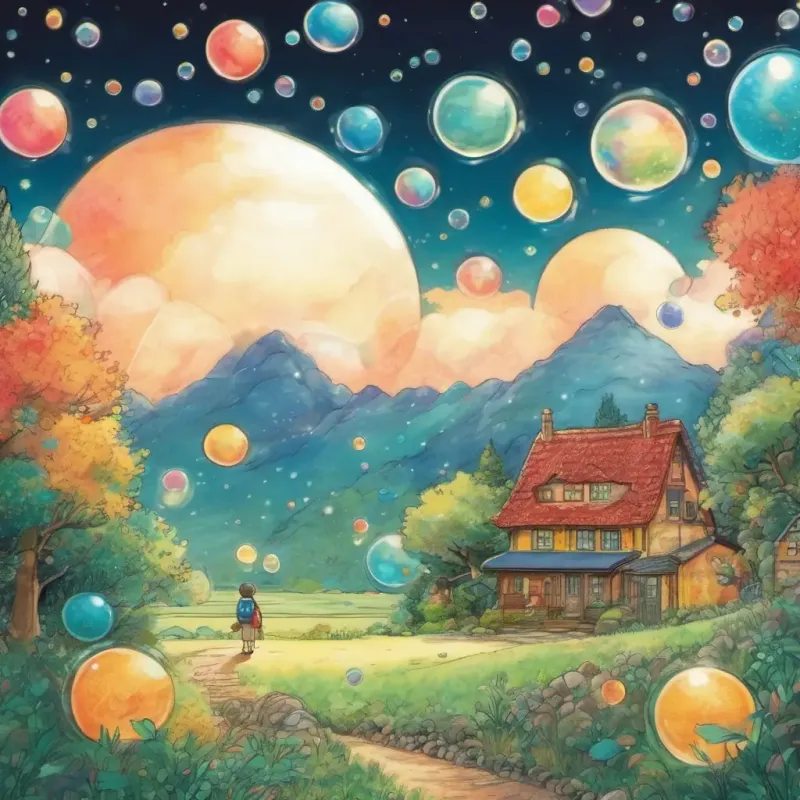 Storing dreams in bubbles before they reach the children