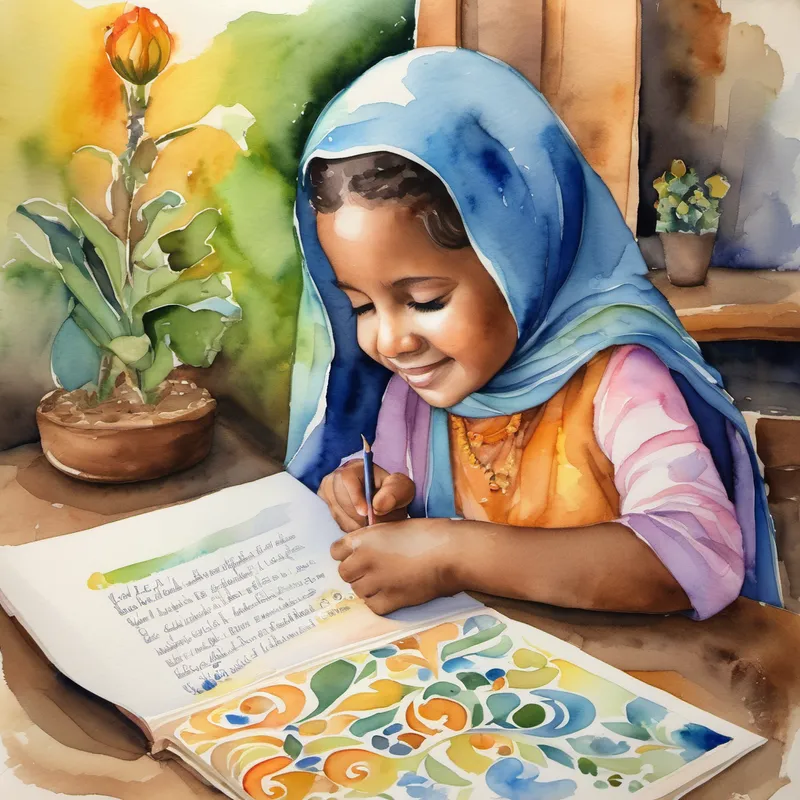 And so, my dear little friend, always remember the story of Aisha, the wise girl who turned a dilemma into an opportunity to teach others about phonics, friendship, and the beauty of embracing differences.