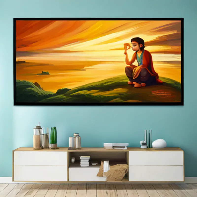 Gareeb ladka khush hai