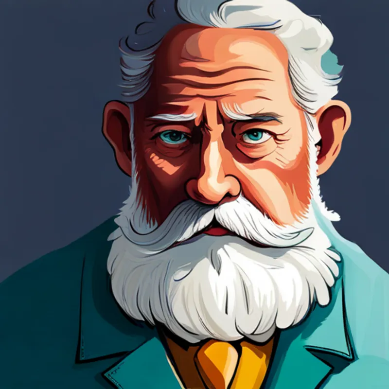 Bill decides to trust An older man with a long white beard and wise eyes. and follow him