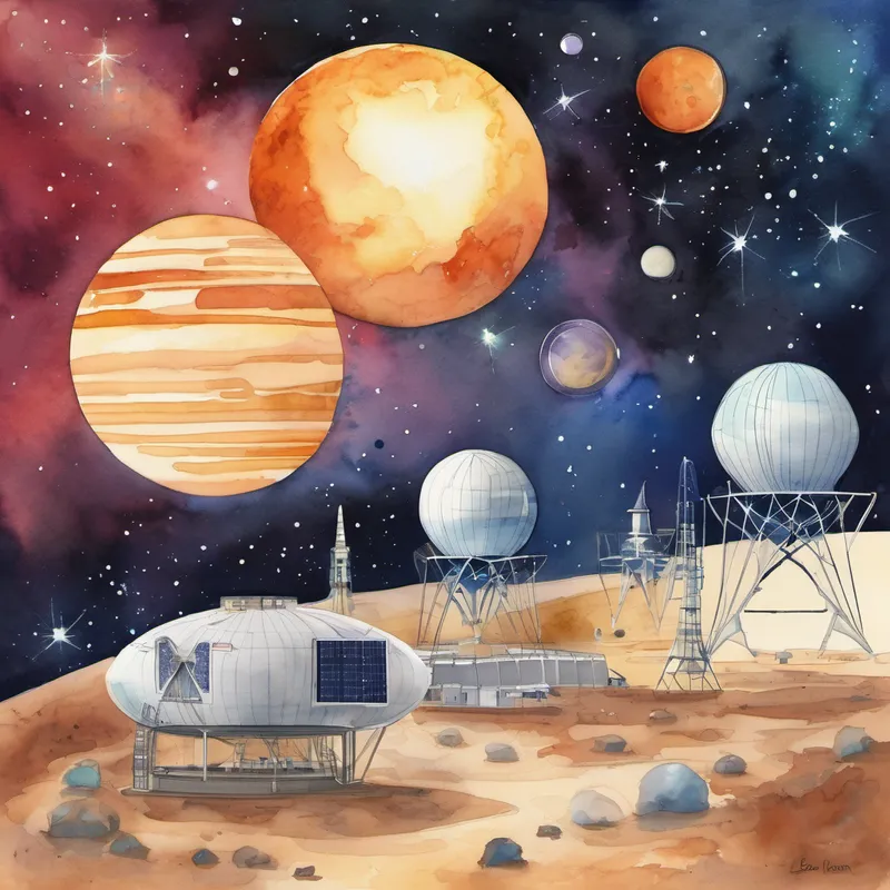 Enthusiastically accepting the challenge, Leena and Xela embarked on a grand adventure through space towards Orion. Upon arrival, they were greeted by a group of scientists and engineers eager to learn from Leena's vast knowledge. Together, they analyzed the existing energy infrastructure and brainstormed innovative solutions. Leena shared her knowledge of fusion reactors, solar sails, and renewable energy sources. The scientists of Orion reciprocated by explaining their unique insights into gravitational manipulation and harnessing energy from cosmic phenomena.