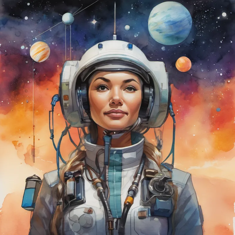 As days turned into weeks, Leena and the scientists of Orion became a collaborative force, exchanging ideas, theories, and practical designs. They built prototypes, tested theories, and shared their failures and successes. The more they learned from one another, the closer they came to finding a sustainable energy solution and saving Orion from disaster. Leena's ability to share knowledge allowed the scientists of Orion to expand their horizons and think beyond their limitations. In return, she absorbed their wisdom, further enriching her own passion for learning. It was a remarkable journey of growth, unity, and the power of collective intelligence.