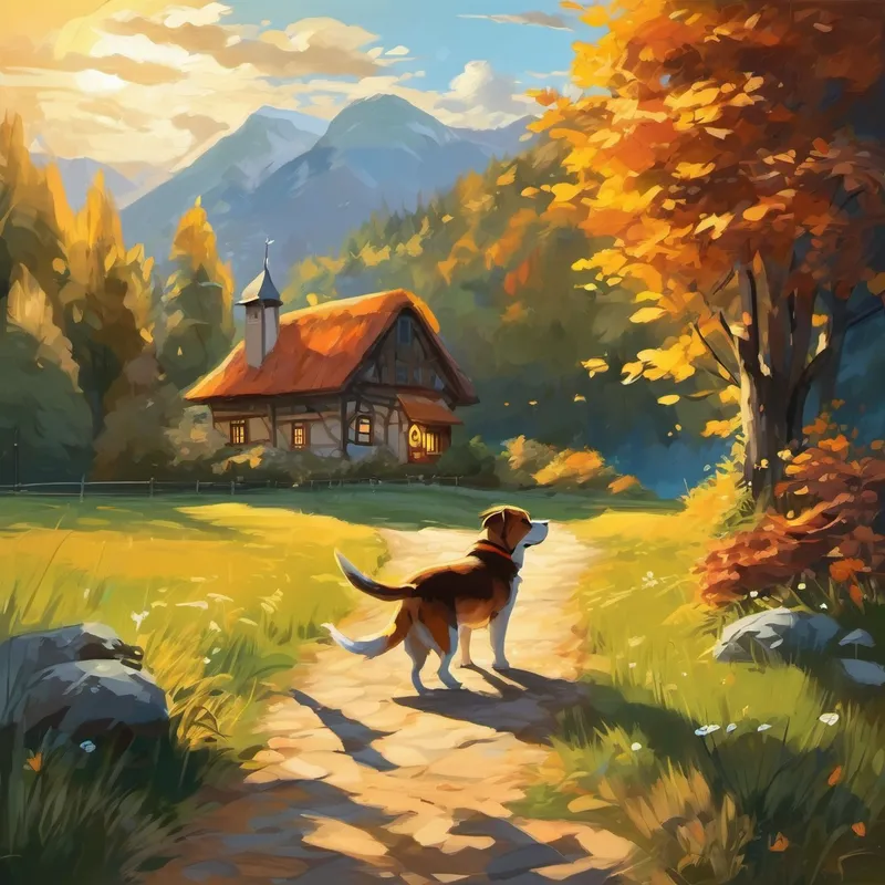 Als die Sonne langsam am Horizont aufging, endete das Fest. Freya und ihr kleiner Hund waren müde, aber glücklich. Sie schlenderten Hand in Pfote zurück zu ihrem Haus und wussten, dass sie eine wundervolle Nacht voller Geschichten und Abenteuer erlebt hatten, die sie für immer in ihren Herzen tragen würden. Und so schlossen Freya und ihr kleiner Hund Frieda die Augen und fielen sanft in einen tiefen, friedlichen Schlaf, während die warme Sonne den Himmel erhellte und ein neuer Tag voller unbekannter Abenteuer begann.