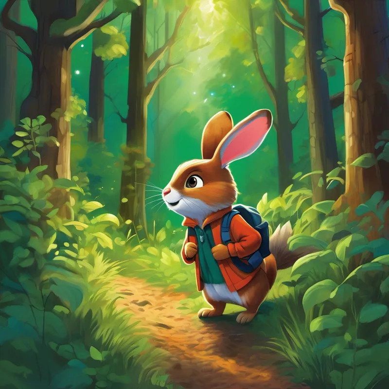 One night, Benny dreamt that he was driving through a dense, enchanted forest. The trees were tall and ancient, and their branches seemed to whisper to him as he passed by. Benny felt a sense of excitement and curiosity bubbling inside him as he traveled deeper into the forest. Suddenly, he noticed a trail of glowing green leaves leading him further ahead. Intrigued, Benny followed the mysterious trail. The trail soon led Benny to a hidden clearing, where he discovered a group of friendly woodland creatures gathered under the moonlit sky. Benny was overjoyed to meet them, and they quickly became wonderful friends. There was Oliver the wise owl, who shared fascinating stories about the forest's history. There was Rosie the rabbit, who loved to teach Benny silly hopping games. And then there was Chloe the squirrel, who always found the most delicious acorns for Benny to nibble on during their picnics.