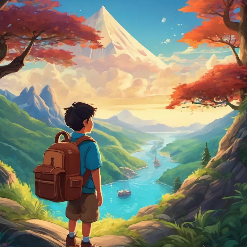 Together, they embarked on adventures like no one had ever seen before. They explored the highest mountains, crossed the widest rivers, and even discovered a secret path to an underwater kingdom where they met the most extraordinary creatures. Benny cherished every moment and couldn't believe the magical wonders he had experienced. As the days turned into years, Benny and his friends grew closer and the bond they shared became unbreakable. Benny realized that his magical dreams were not only an escape, but an opportunity to learn, have fun, and make lifelong friends.