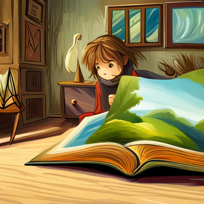 Hidden book with spell to restore their powers