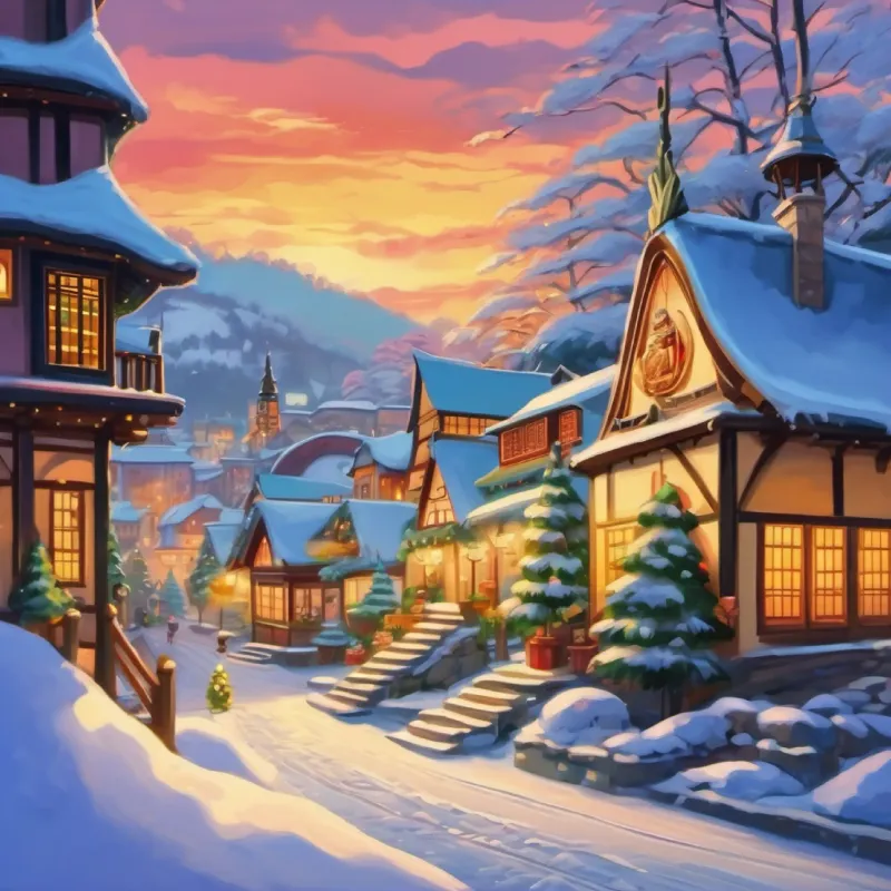 The village is positively changed by Buddhism.