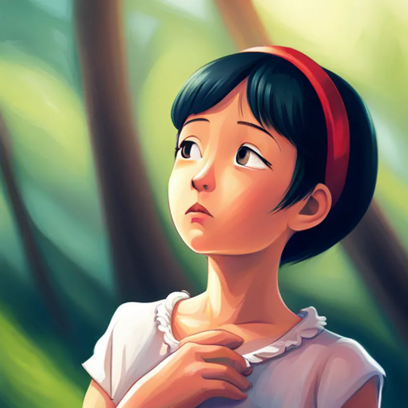 Kiki feeling sad and unable to sing