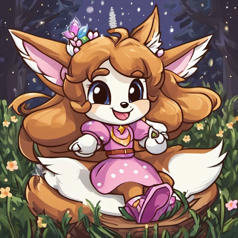 The good witch, named Willow, saw how Evee had taken responsibility for her teeth and was impressed by her efforts. Willow decided to help her. Using her magical powers, she cast a spell that turned Evee's brown teeth into the whitest teeth you could ever imagine! When Evee looked into the mirror and saw her beautiful white teeth, she couldn't help but smile from ear to ear. She was overjoyed. Evee knew that she had learned a valuable lesson and would continue to care for her teeth every day.