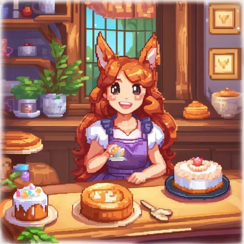 From that day forward, Evee enjoyed her bread and cake, but she always made sure to brush her teeth afterward. She was grateful for Vivan's gentle reminder and the kind, magical assistance of the good witch Willow. And so, Evee lived happily ever after, with her bright and healthy smile, knowing that taking care of her teeth was truly a piece of cake.