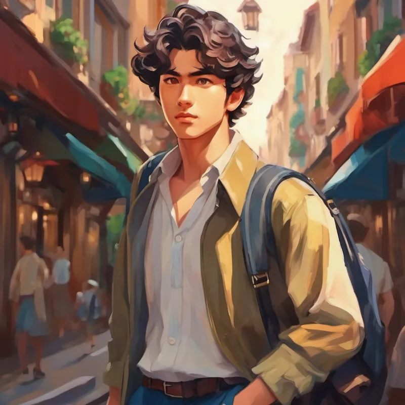 A young man with a determined look in his eyes, wearing stylish clothes.'s remarkable journey